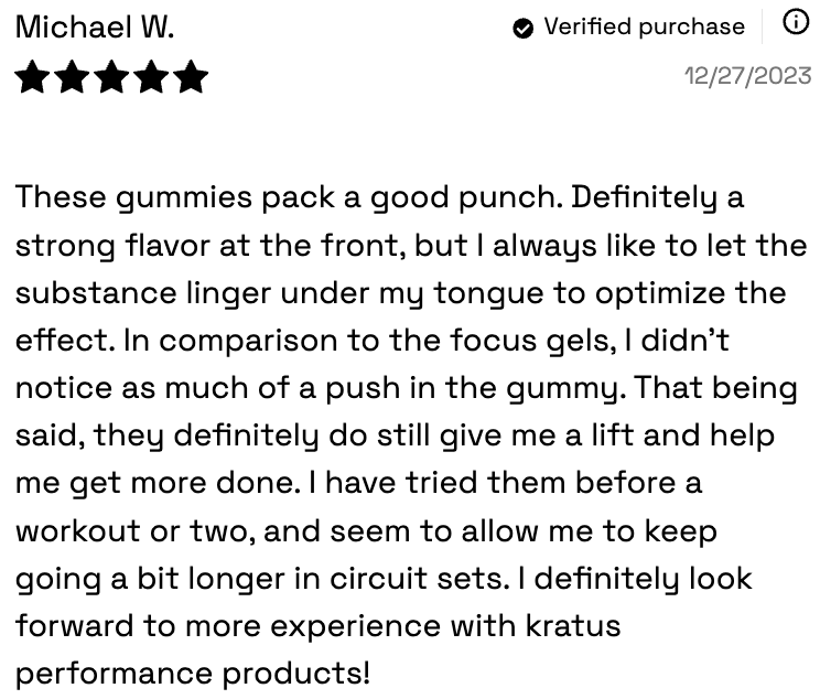 Kratus Gummies