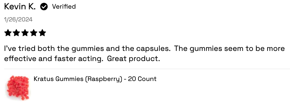 Kratus Gummies